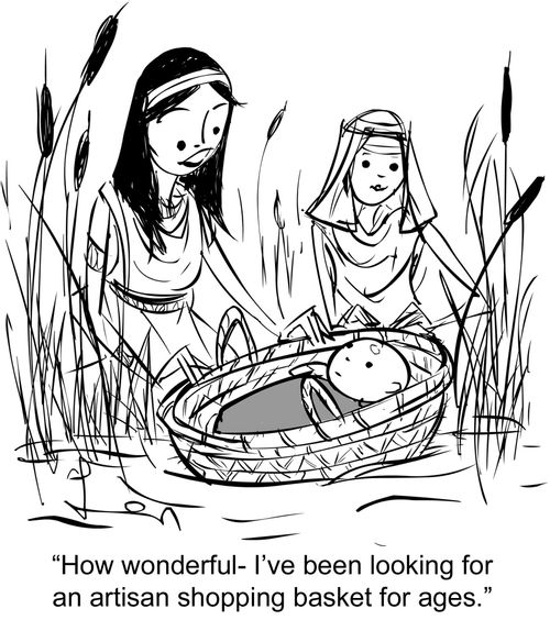 "How wonderful - I've been looking for an artisan shopping basket for ages."