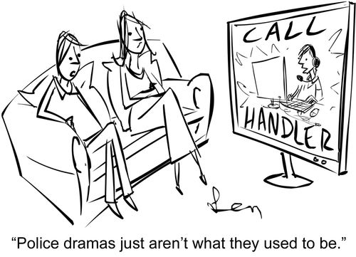 "Police dramas just aren't what they used to be."