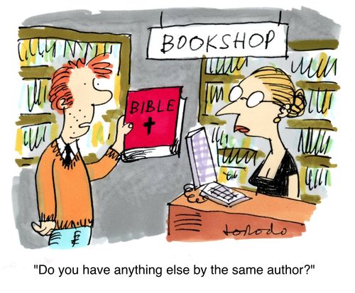 "Do you have anything else by the same author?"
