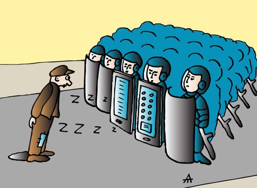 Police and mobile