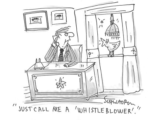 "Just call me a 'Whistleblower'."