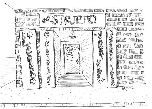 Strippo - Sorry: Clothed For Lunch!