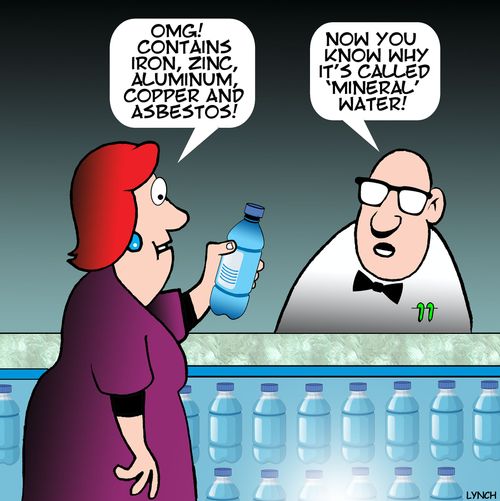 "OMG! Contains Iron, Zinc, Aluminum, Copper and Absestos!"