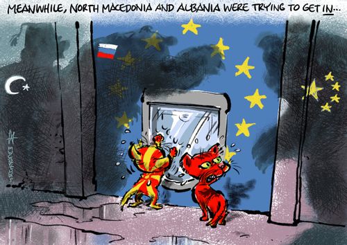 Albania and North Macedonia: entrance denied