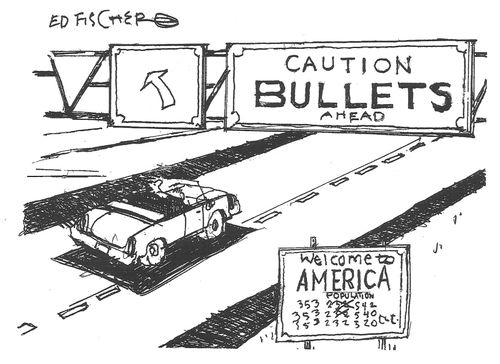 Caution Bullet Ahead