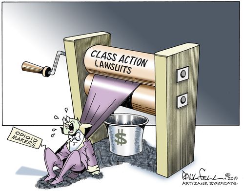 Class Action Lawsuits and Opioid Makers