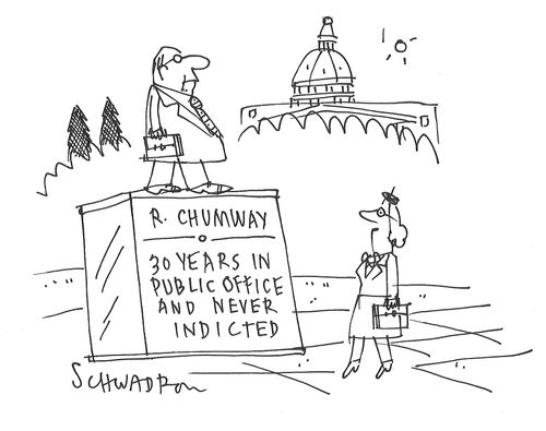 R. Chumway: 30 Years in Public Office and Never Indicted