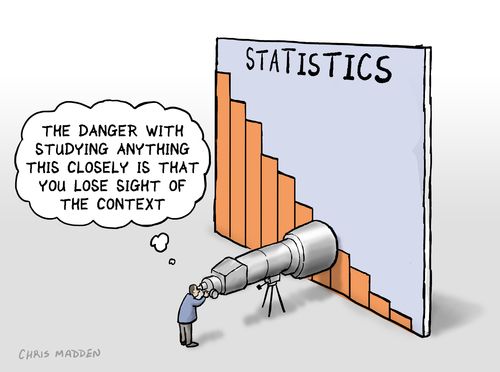 "The danger with studying anything this closely is that you lose sight of the context."