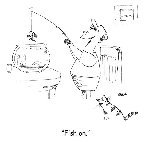 "Fish on!"