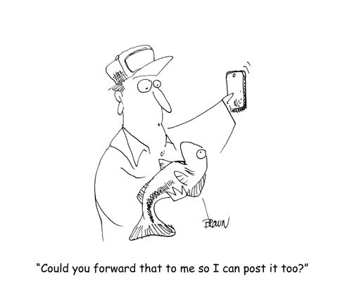 "Could you forward that to me so I can post it too?"