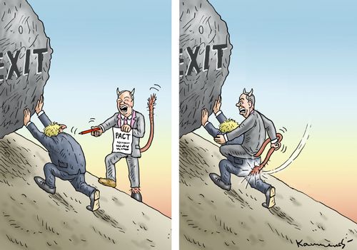 Farage and Johnson Brexit Pact