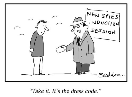 "Take it. It's the dress code."