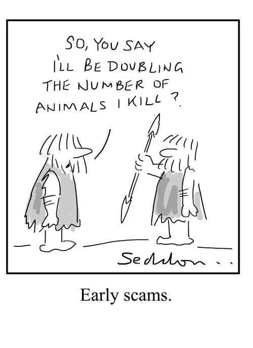 "So, you say I'll be doubling the numbers of animals I kill?"