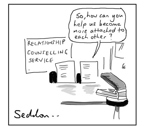 "So, how can you help us to become more attached to each other?"