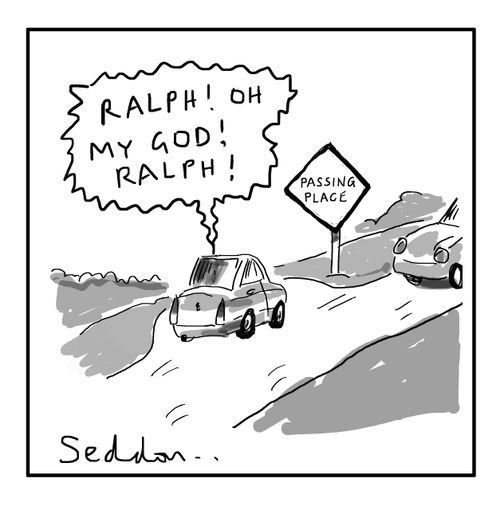 "Ralph! Oh my god Ralph!"