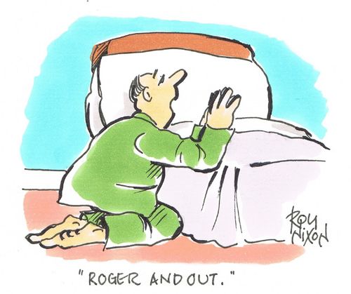 "Roger and Out."