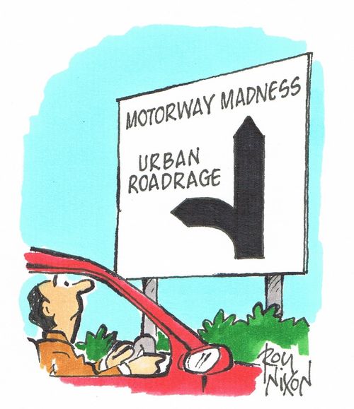 Motorway Madness And Urban Roadrage Directions