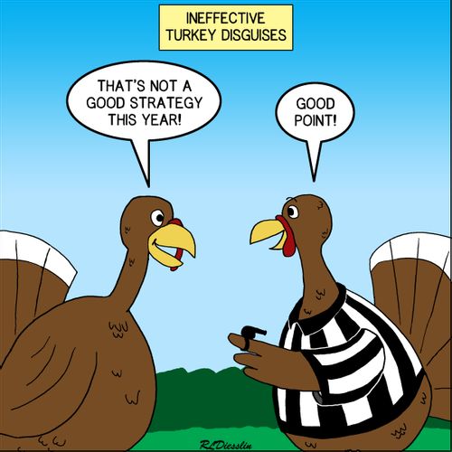 Ineffective Turkey Disguises