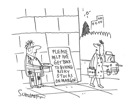 Please Help Me Get Back To Buying Risky Stocks On Margin.