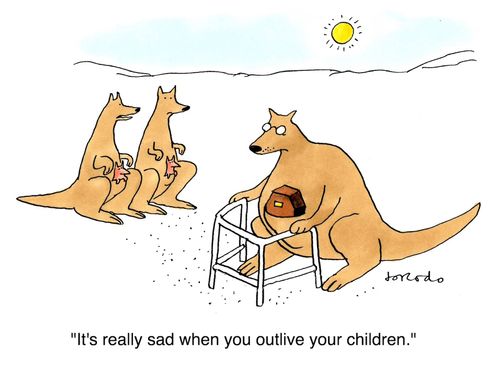 "It's really sad when you outlive your children."