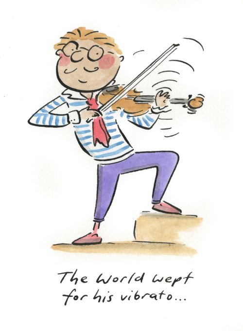 The world wept for his vibrato