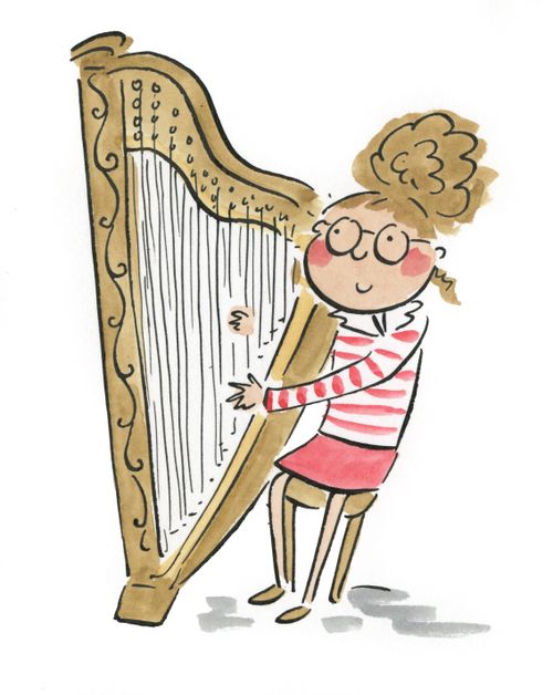 Harpist