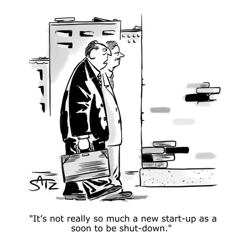 "It's not really so much a new start-up as a soon to be shut-down."