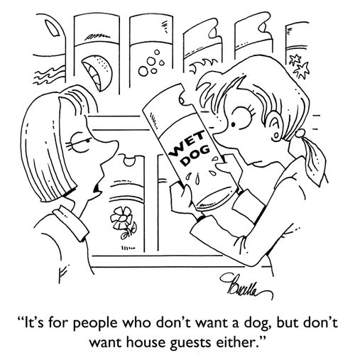 "It's for people who don't want a dog, but don't want house guests either."