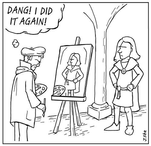 "Dang! I did it again!"