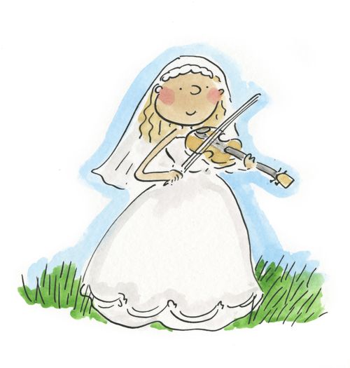 Violinist Bride