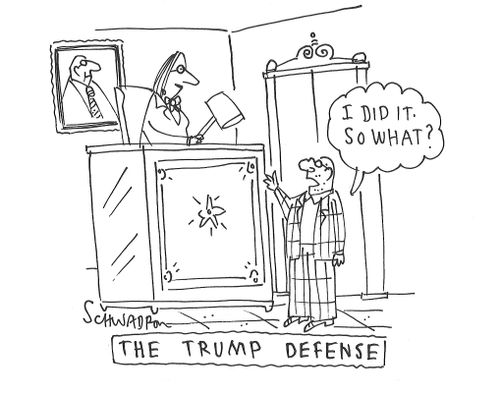 The Trump defense