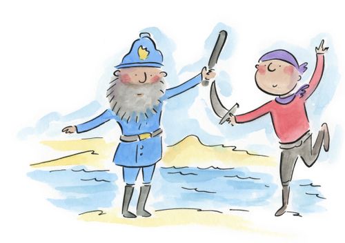 Pirate and Policeman
