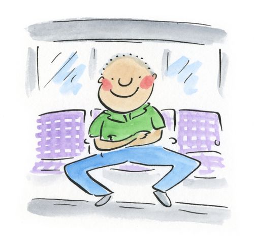 Manspreading