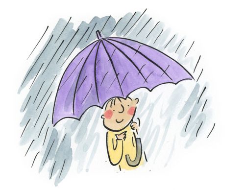 Raining