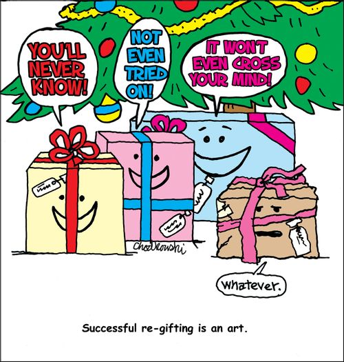 Successful Re-Gifting is an Art