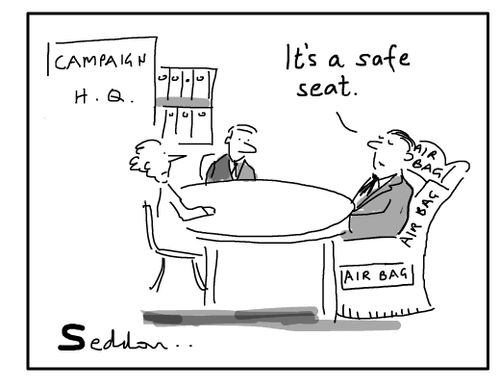 "It's a safe seat."