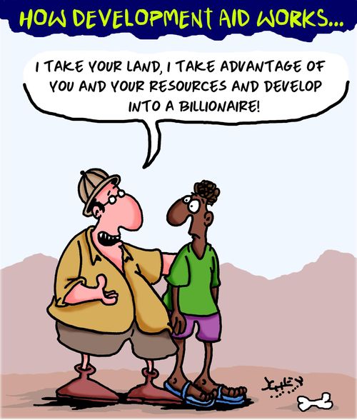 How Development Aid Works. . .