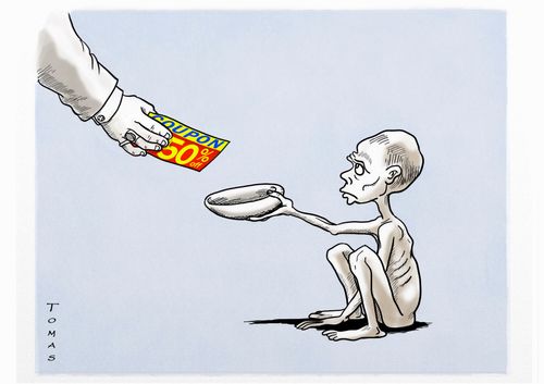 Hypocrisy about poverty