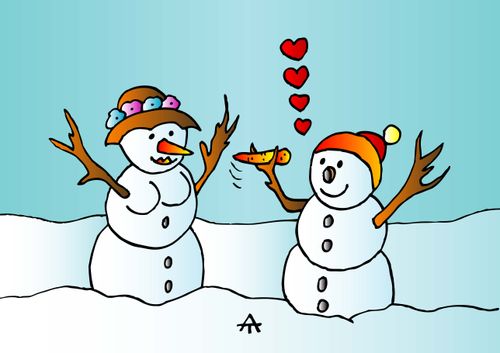 Snowman Romance