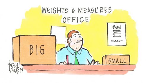 Weights & Measures Office Desk Trays - Big & Small