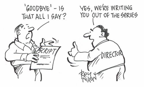"'Goodbye' - is that all I say?"