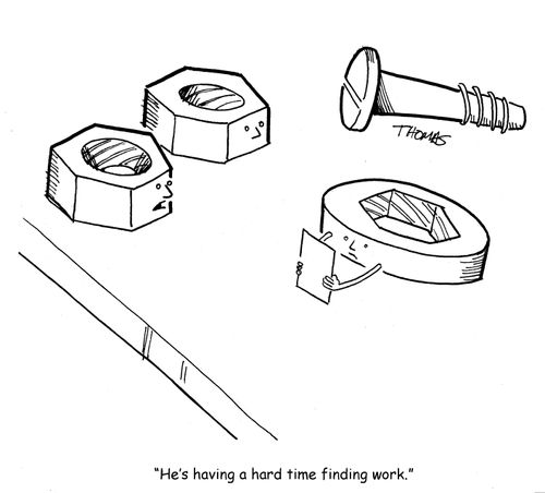 "He's having a hard time finding work."