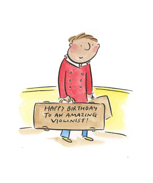 Happy Birthday to an amazing Violinist