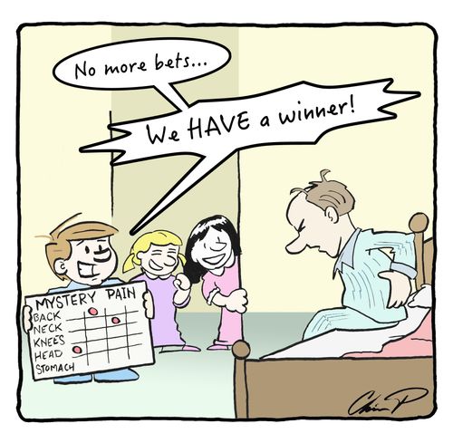 The 'Mystery Pain 'game