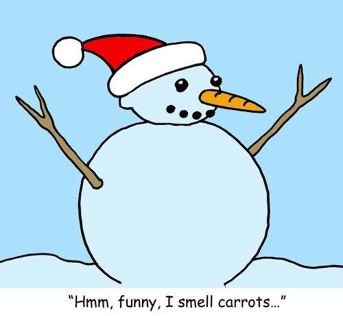 "Hmm, funny, I smell carrots…"