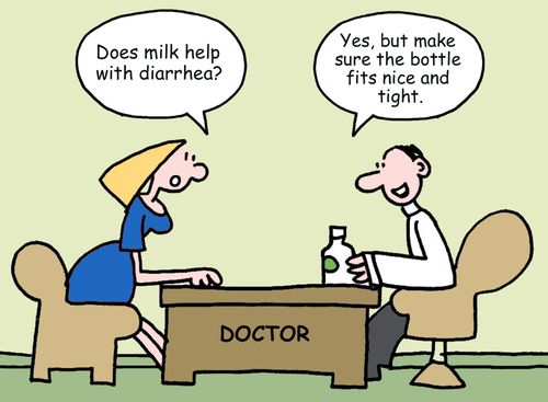 "Does milk help with diarrhea?"