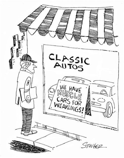 Classic Autos: We have muscle cars for weaklings!