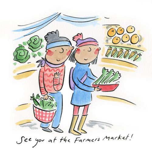 See you at the farmers market!