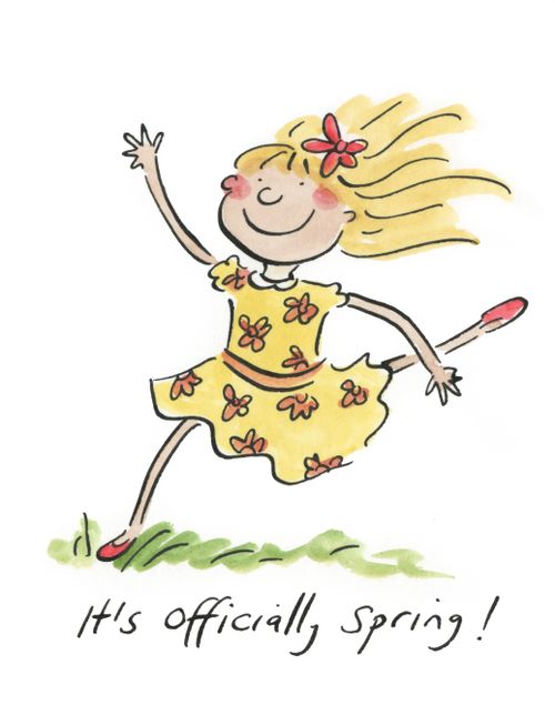 It's officially spring