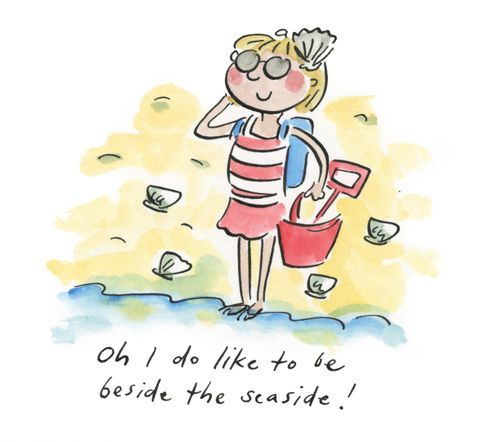 Oh I do like to be beside the seaside!